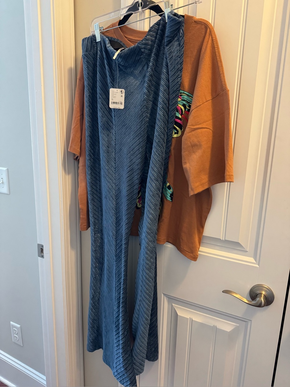 Free people penny pull on velvet flare pants